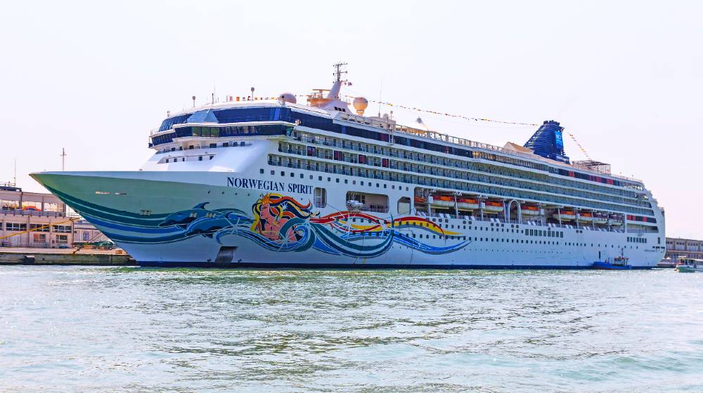 Norwegian Spirit Cruise Ship in the Port of Venice | Norwegian Cruise Lines Wins Injunction vs Florida | featured