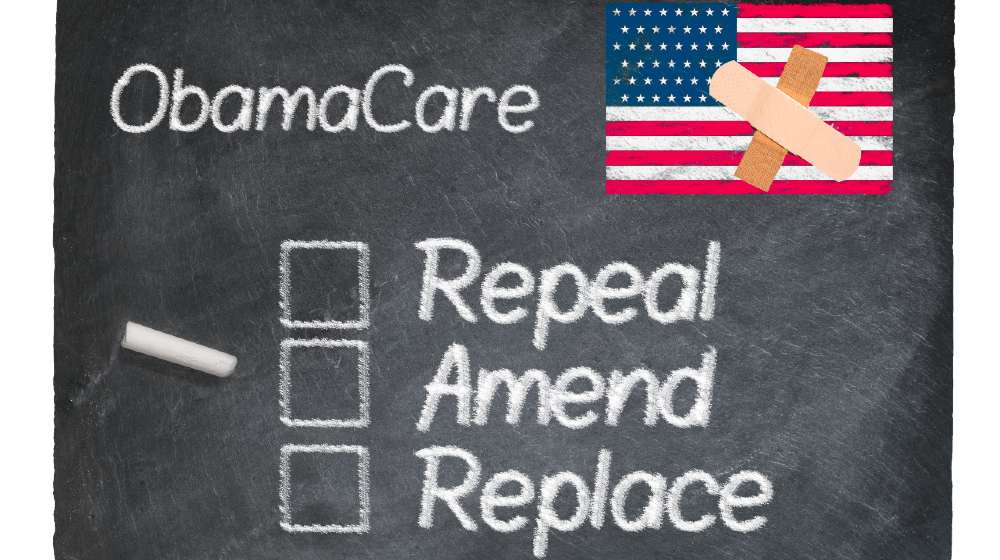 Obamacare health plan choice written in chalk on a chalky natural slate blackboard | SC Rejects Latest Republican Challenge To Obamacare | featured