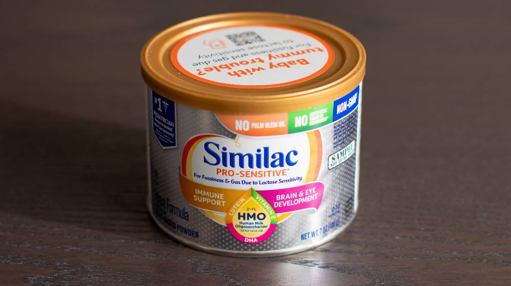Similac Pro-Sensitive Orange Can Powder Formula for infants Sample Can | Abbott’s Infant Formula Recall Now Involves 4 Brands | featured