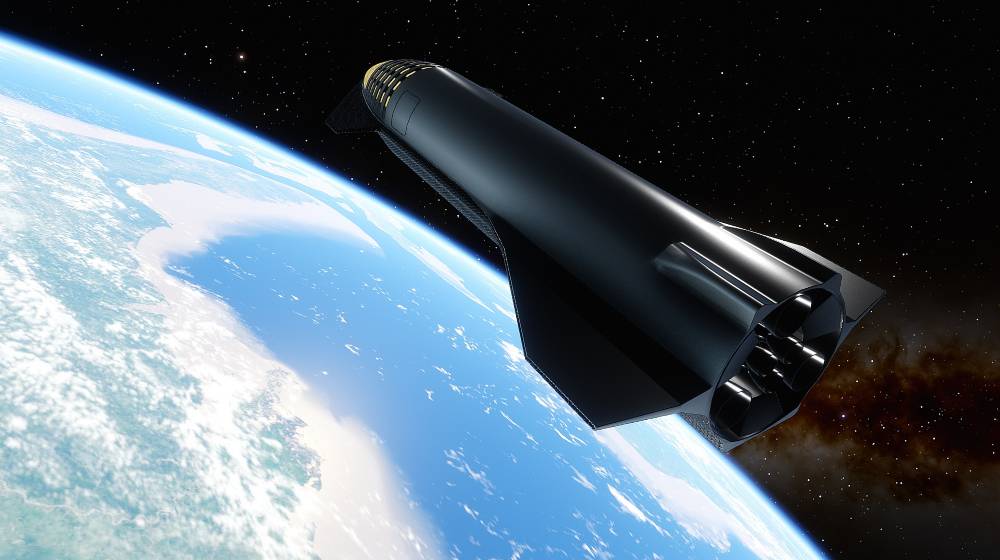 SpaceX Concept Spacecraft in orbit of the Earth | Slow Progress of Starship Engine Can Bankrupt SpaceX | featured