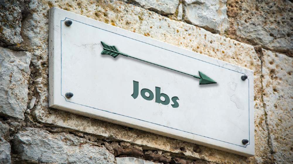 Street Sign the Direction Way to Jobs-Unemployment Benefits-ss-featured