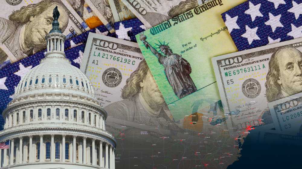 U.S. Capitol in Washington D.C. with Global pandemic Coronavirus Covid 19 lockdown-COVID-19 Relief Plan-ss-featured