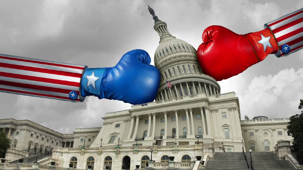 USA government fight and United States government disagreement and American federal shut down crisis due to political partisan | 5 Ways Partisan Politics Harms The Nation | featured