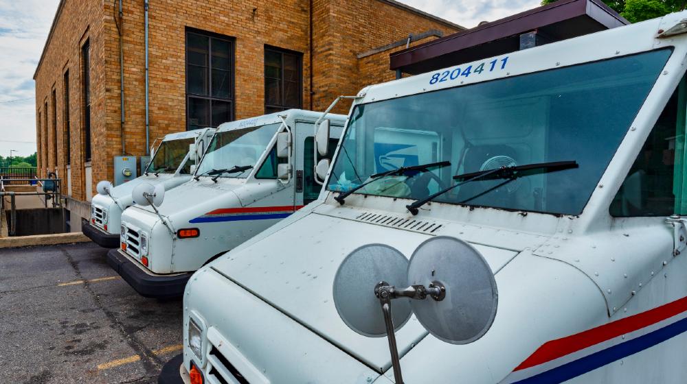 View of United States Post Office delivery vehicle in Grand Ledge-Switch to EVs-ss-featured