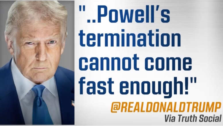 Investors Start Selling Off U.S. Assets As Trump Continues Attack on Federal Reserve’s Jerome Powell