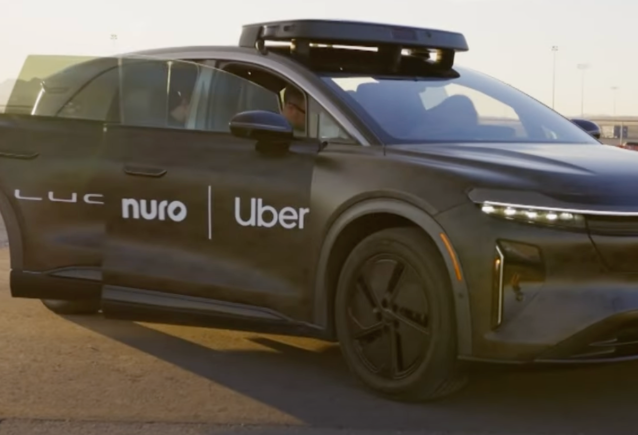 Lucid Stock Up 36% After Clinching Robotaxi Deal with Uber and Nuro