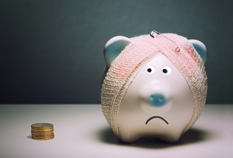 savings habit problem-piggy bank-Investing With No Money