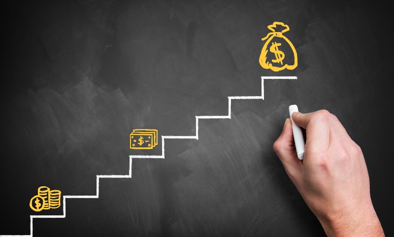 stairs to the big money | Cast A Vision