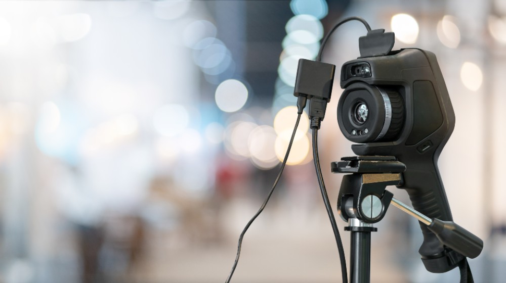 temperature camera detect install at airport public space for check and control flu covid outbreak | AI-Based Fever Detection Camera Prognosticated for a Stunning Growth by 2027 | Featured